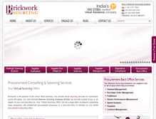Tablet Screenshot of brickworksourcing.com